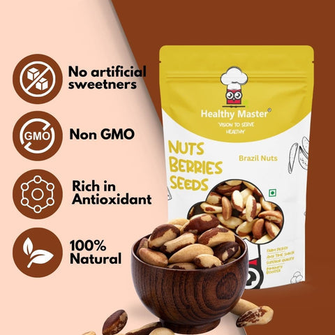 Healthy Master Brazil Nuts | Rich in Nutrition